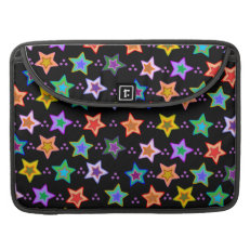 Colorful star pattern sleeve for MacBook pro