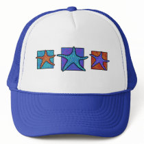 Colorful Starfish Hat