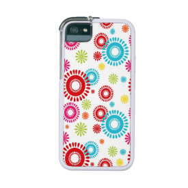 Colorful Stars Bold Bursts of Color Case For iPhone 5