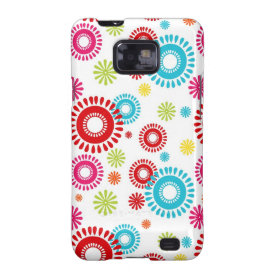 Colorful Stars Bold Bursts of Color Galaxy S2 Cover