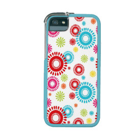 Colorful Stars Bold Bursts of Color Cover For iPhone 5/5S