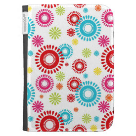 Colorful Stars Bold Bursts of Color Kindle 3G Covers