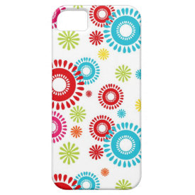 Colorful Stars Bold Bursts of Color iPhone 5/5S Cases