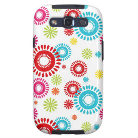 Colorful Stars Bold Bursts of Color Galaxy S3 Covers