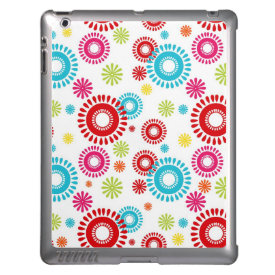 Colorful Stars Bold Bursts of Color iPad Cases