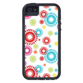 Colorful Stars Bold Bursts of Color iPhone 5 Case
