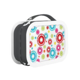 Colorful Stars Bold Bursts of Color Lunch Boxes