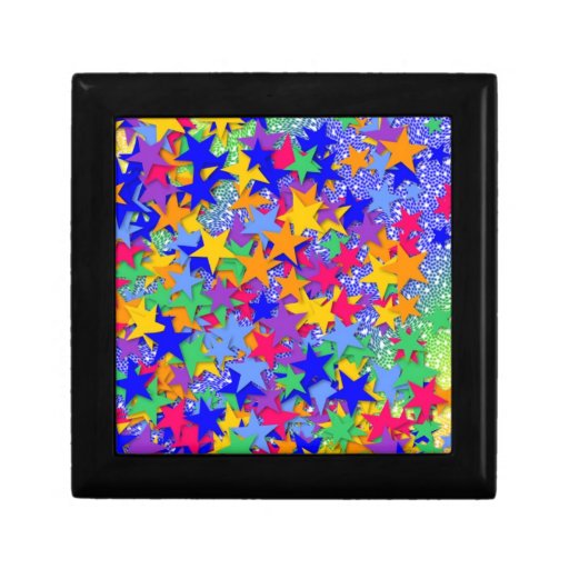 Colorful Stars Box Gift Boxes