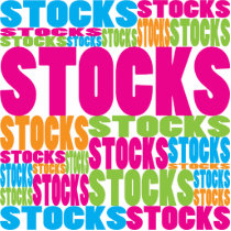 Colorful Stocks photo sculptures by busybees Colorful Stocks photo sculptures