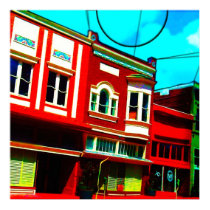 Colorful Storefront posters