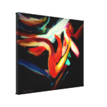 Colorful Streams Stretched Canvas Print