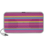 Colorful Stripe Pattern Portable Speakers