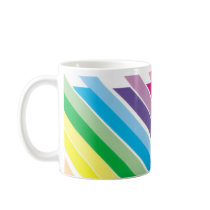 Colorful Striped mugs by princessklb07 Colorful Striped mugs