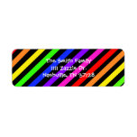 colorful, stripe, stripes, fun, address, label,
