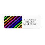 colorful, stripe, stripes, fun, address, label,