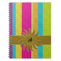Colorful Stripes Notebook