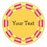 Colorful Stripes Pattern Stickers