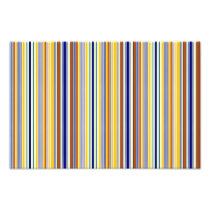 Colorful stripes photo print