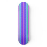 colorful stripes skate board decks