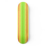 colorful stripes skate board deck