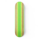 colorful stripes skate deck