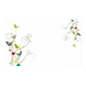 Colorful Summer Bird and Swirls Poster posters by fat_fa_tin Colorful Summer Bird and Swirls Poster posters