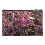 Colorful Summer flowering Heather Travel Accessories Bag