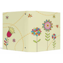 colorful summer flowers notebook binders by dooni_notebooks colorful summer flowers notebook binders