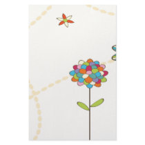 colorful summer flowers stationery by dooni_notebooks colorful summer flowers stationery