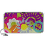 colorful summer flowers vector illustration III Speaker System