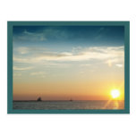 Colorful Sunset Post Card