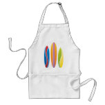 Colorful Surfboards aprons
