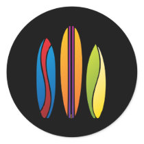 Colorful Surfboards stickers