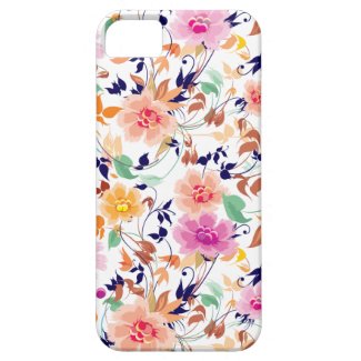 Colorful Sweet Pink Floral Pattern