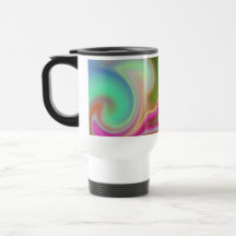Colorful Swirl Abstract Coffee Mug