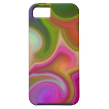 Colorful Swirl Abstract iPhone 5 Cases