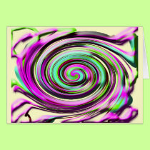 colorful swirl cards