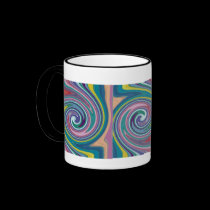 Colorful Swirl Coffee Mug