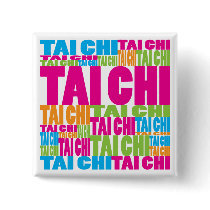 Colorful Tai Chi buttons