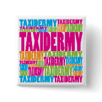 Colorful Taxidermy buttons