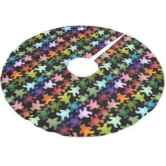teddy bear christmas tree skirts zazzle teddy bear christmas tree skirts zazzle