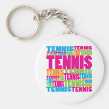 Colorful Tennis Key Chains