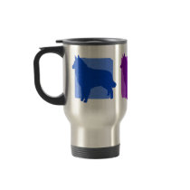 Colorful Tervuren Silhouettes mugs