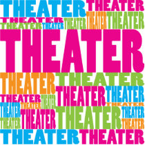 Colorful Theater photo sculptures