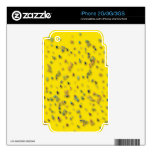 Colorful Three-Dimensional Confetti on Yellow Decal For The iPhone 2G