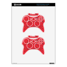 Colorful Three-Dimensional Confetti Xbox 360 Controller Decal