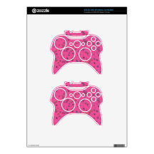 Colorful Three-Dimensional Confetti Xbox 360 Controller Skin