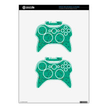 Colorful Three-Dimensional Confetti Xbox 360 Controller Skin