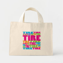 Colorful Tire Bags