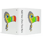Colorful Toucan Bird. binders